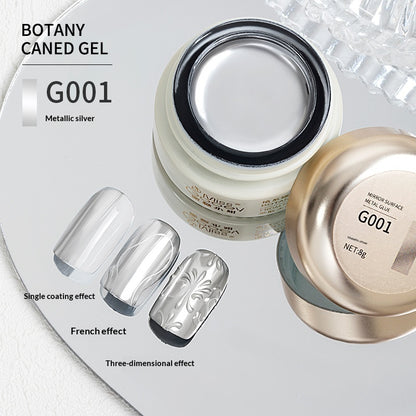 Japanese-style Liquid Mirror Metallic Gel Polish