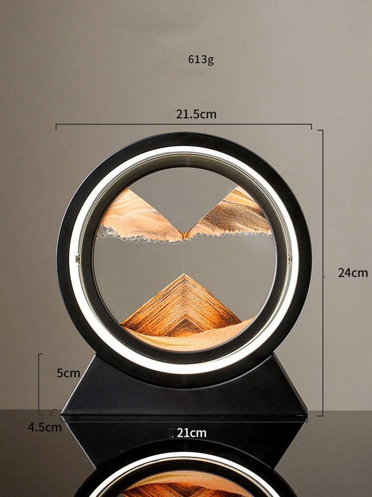 Quicksand Painting Table Lamp - Creative Light Luxury Decor Quicksand Painting Creative Light Luxury | Ectron Online