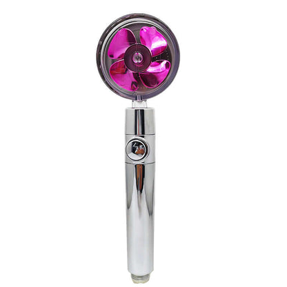 360° Rotating Turbo Shower Head Shower Head Water Saving Flow 360 Degree | Ectron Online