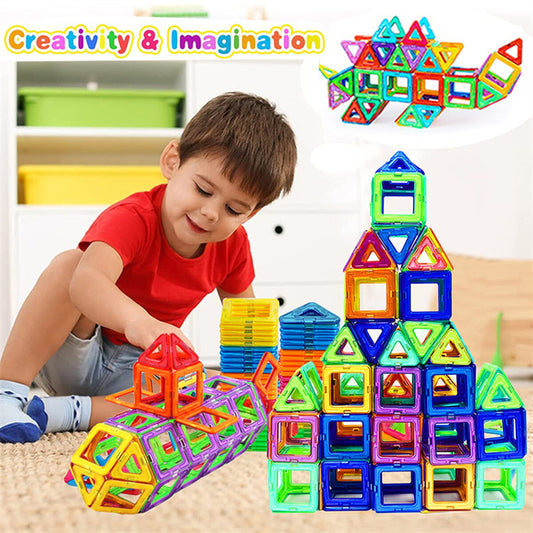 Magnetic Building Blocks DIY Magnets Toys For Kids Designer Construction Set Gifts For Children Toys - Ectron Online