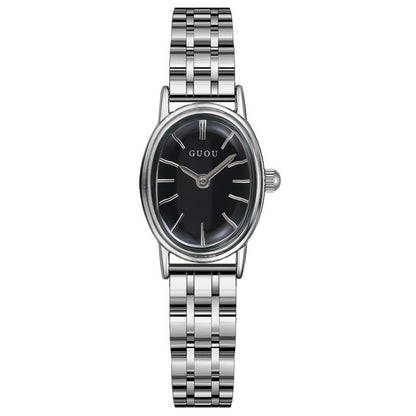 Oval Dial Female Casual Light Luxury Art