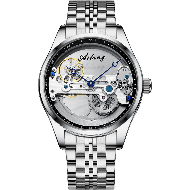 Timeless Elegance | Automatic Hollow Mechanical Watch Automatic Hollow Mechanical Watch Generation Hair | Ectron Online