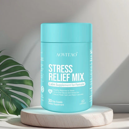 Ashwagandha for Women - Stress Relief & Focus Supplement with L-Theanine Ashwagandha For Women Supplement With L-Theanine Magnesium, Stress Relief, Focus And Relaxation Support Anxiery Pill | Ectron Online