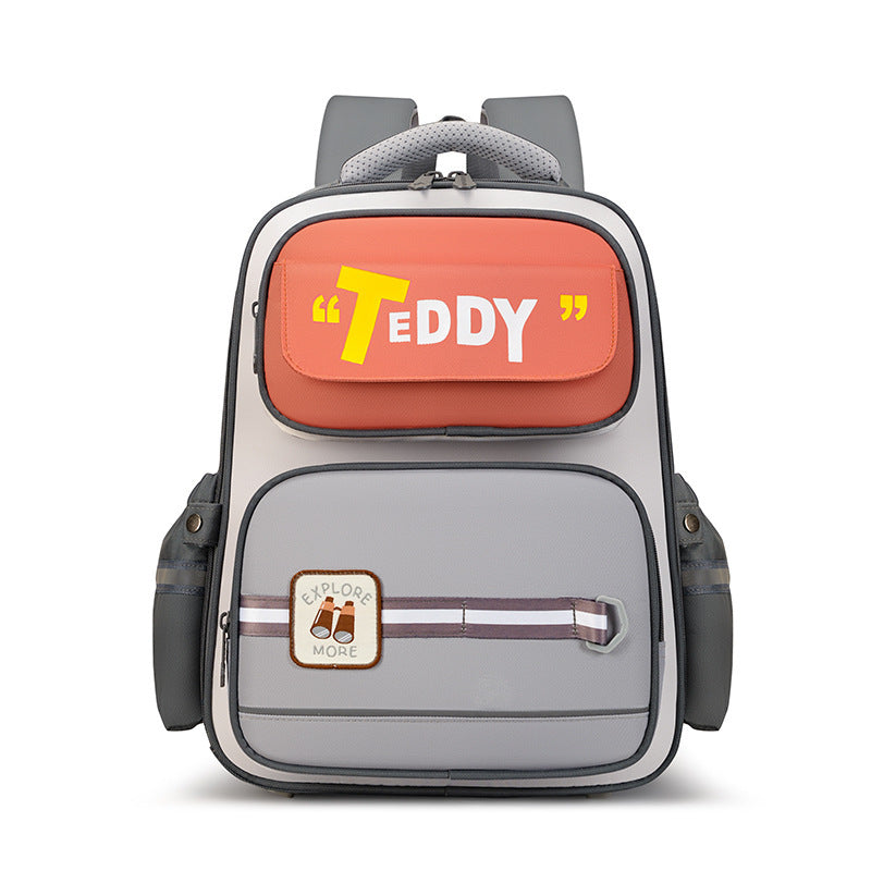 British-Style Girls' Schoolbag with Cartoon Letters – 30x40cm Children's Cartoon Letters British Style | Ectron Online