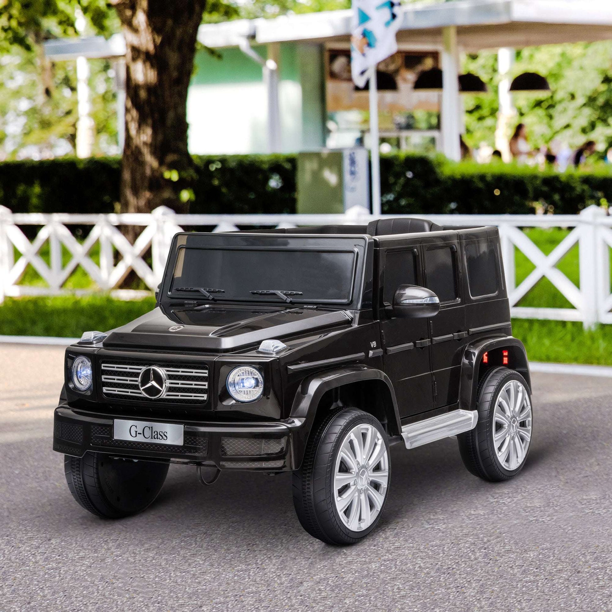 Licensed Mercedes-Benz G500 Kids Car - 12V Electric G-Wagon & Remote 12V Mercedes Benz G500 Licensed Kids Ele | Ectron Online