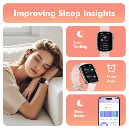 Smart Watch with Bluetooth Call & 1.95" HD Screen | Fitness Tracker Smart Watch Bluetooth Call &1.95 HD Scre | Ectron Online