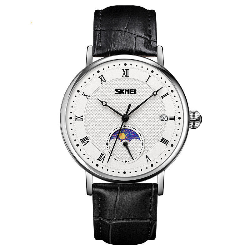 Men's Waterproof Quartz Business Watch Men's Watch Quartz Watch Waterproof Belt | Ectron Online