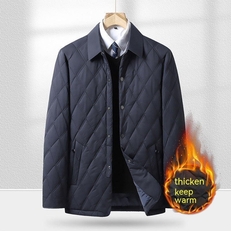Business Casual Padded Jacket Middle-aged And Elderly Padded Jacket Wa | Ectron Online