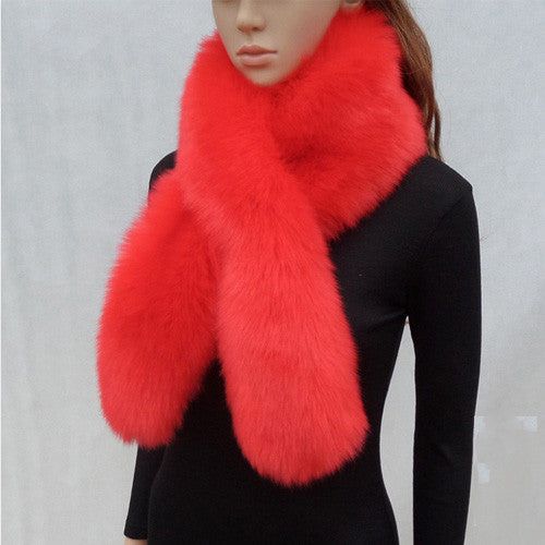 Faux Fur Rabbit Fox Collar Shawl Faux Fur Rabbit Fox Collar Shawl | Ectron Online