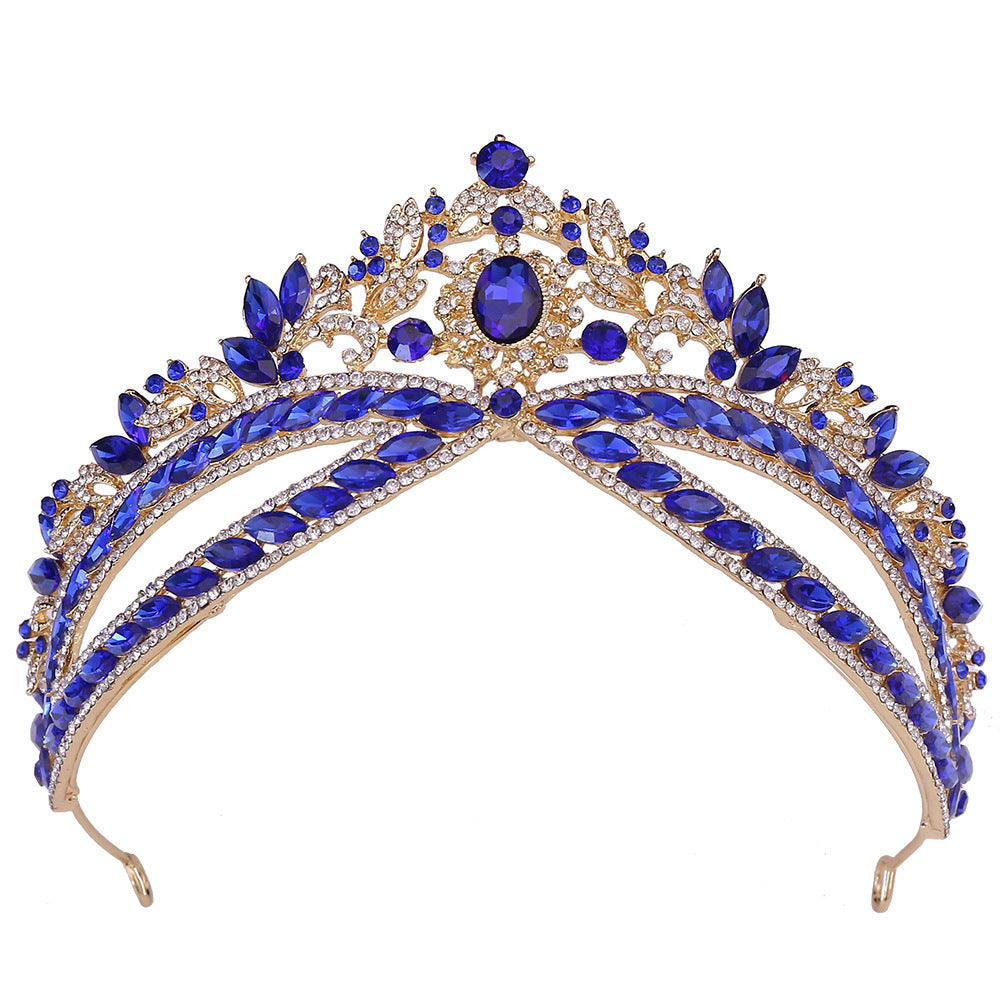 Wedding Crown Headdress - Bridal Rhinestone Accessories Wedding Crown Headdress Bridal Rhineston | Ectron Online