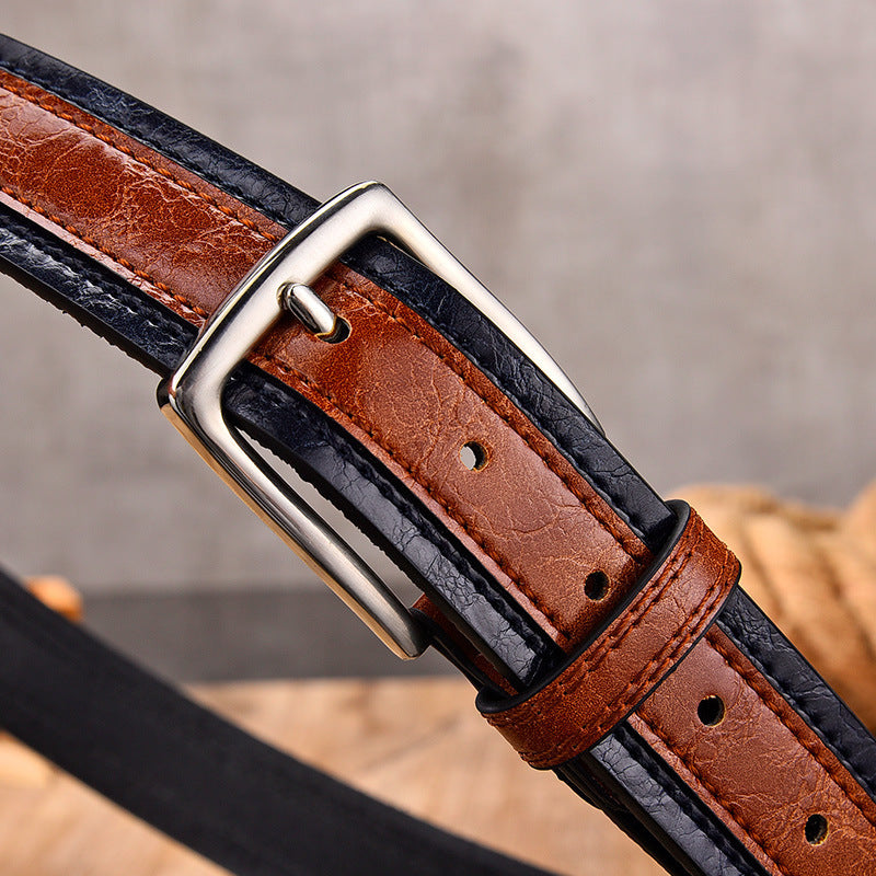 Color Matching Men's Casual Belt