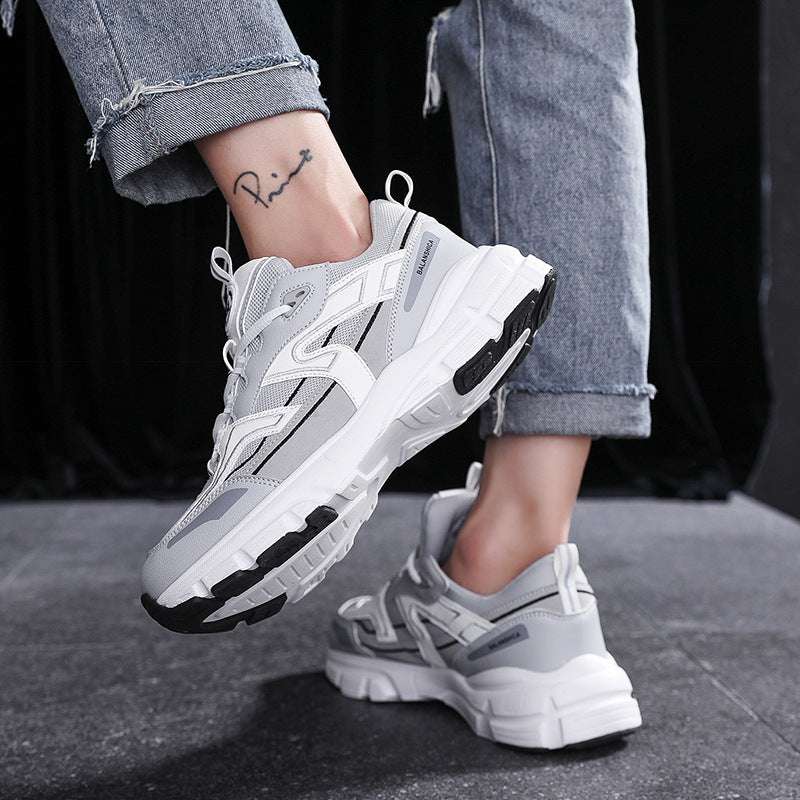 Men’s Thick-Soled Casual Sneakers – Breathable & Comfortable Men's Thick-soled Casual Breathable Snea | Ectron Online