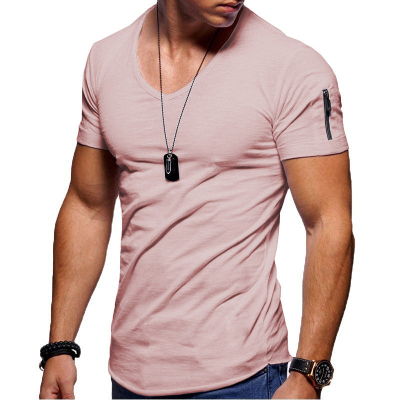 Men’s Cotton Casual T-Shirt – Short Sleeve Comfortable Tee Men's Short Sleeve Cotton Casual T-shirt | Ectron Online