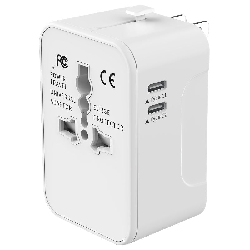 Universal All-in-One Travel Adapter | Worldwide Plug with 3 USB