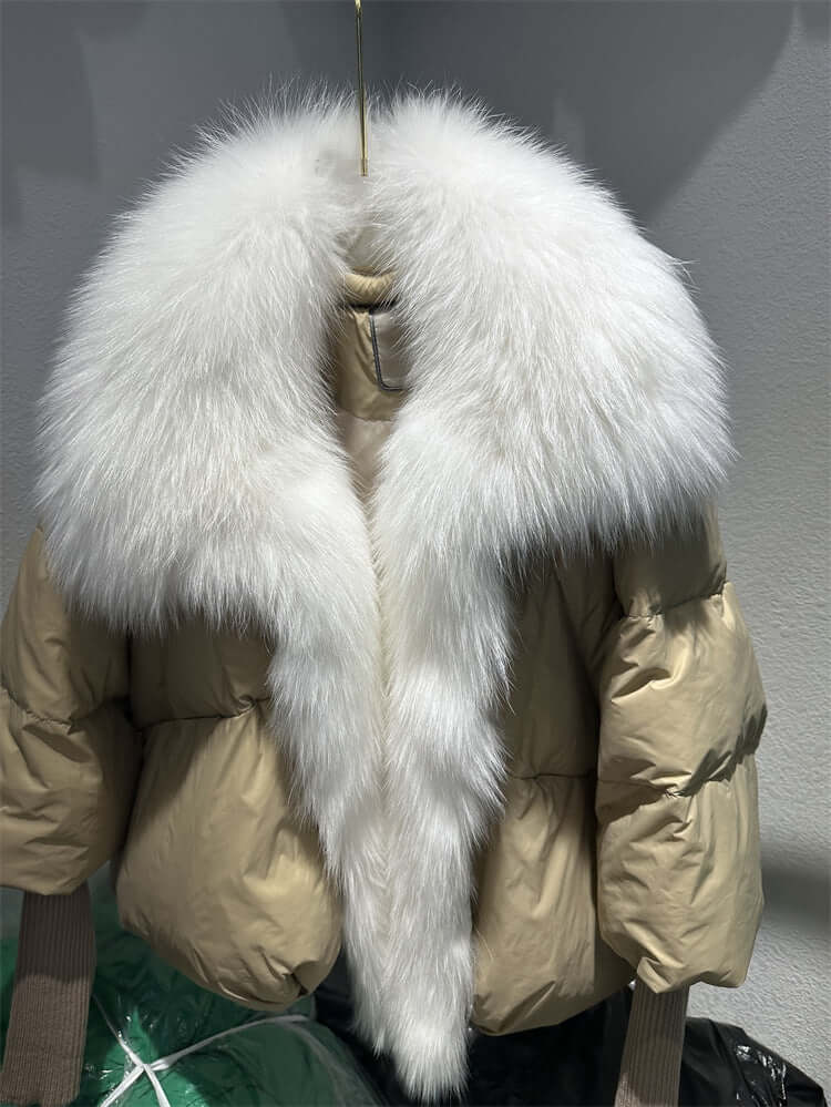 Women's Niche Design White Duck Down Jacket White Duck Down Jacket Niche Design Wome | Ectron Online