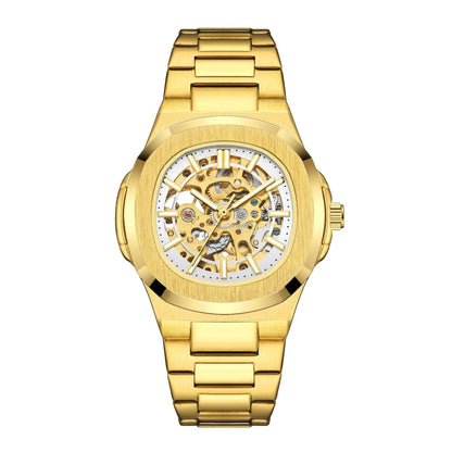 Men's Automatic Hollow Watch Mechanical Hollowing Automatic Business | Ectron Online