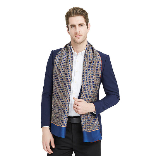 Luxury Silk Scarf: Elegant and Versatile Men's Scarf | Ectron Online