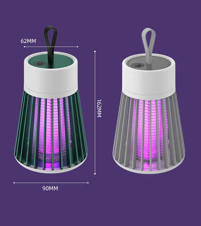 Electric-Shock Physical Mosquito Killer Light Purple Light Mosquito Trap Mosquito Killer Portable OutdoorBedroom USB Rechargeable Mosquito Trap