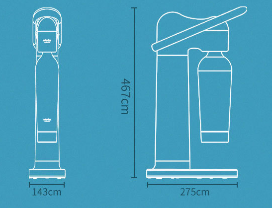 Home Soda Dispenser Sparkling Machine