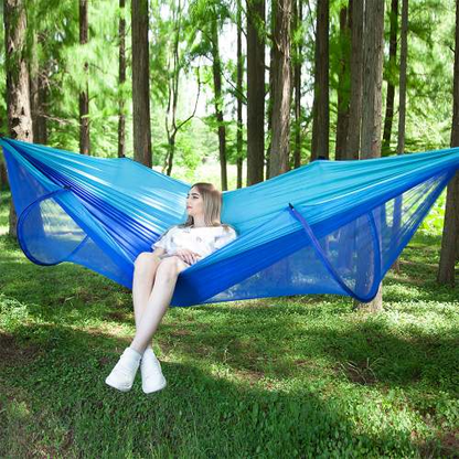 Fully Automatic Quick Opening Hammock With Mosquito Net