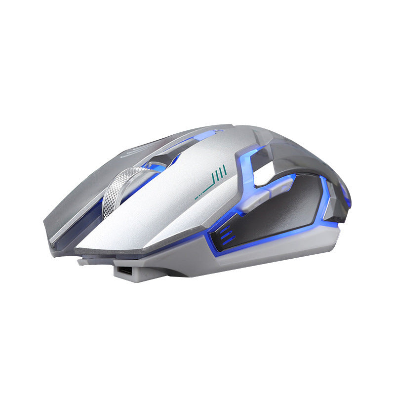 Wireless Rechargeable Mouse - Mute Luminous for Notebook & Desktop Mouse Wireless Rechargeable Notebook Des | Ectron Online