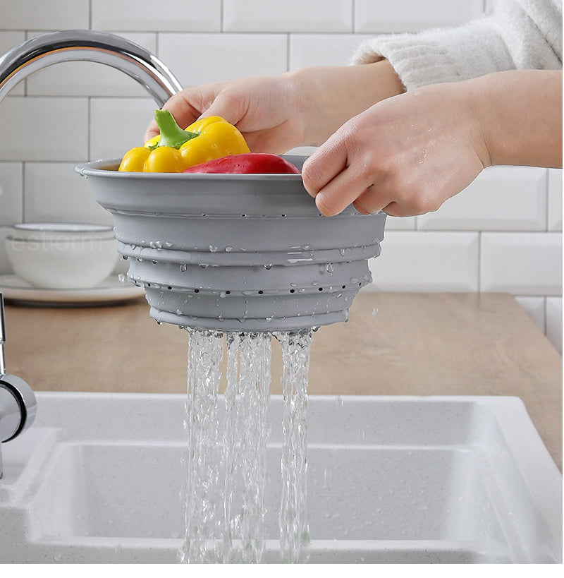 Innovative Multi-Functional 3 in 1 Chopping Board Detachable Folding Drain Basket Sink Cutting Board