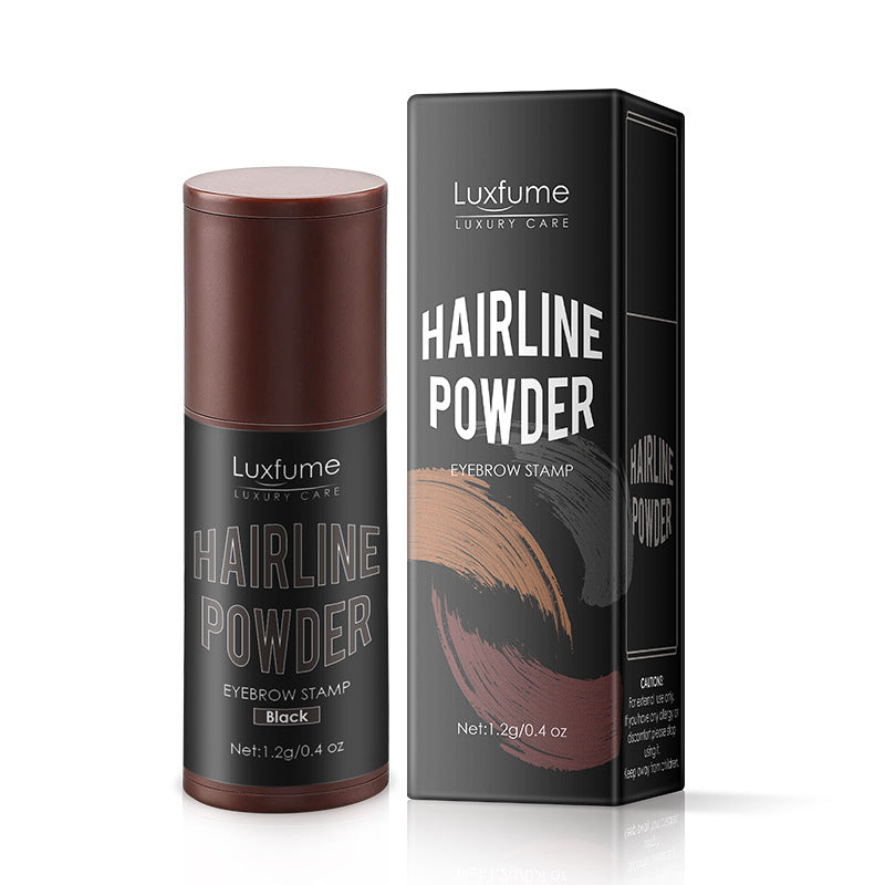 Luxfume Hairline Powder packaging on a white background