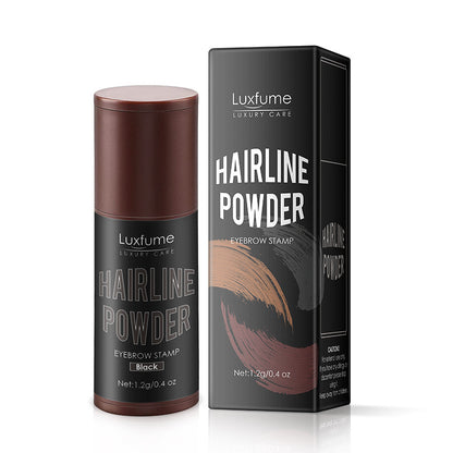 Luxfume Hairline Powder packaging on a white background