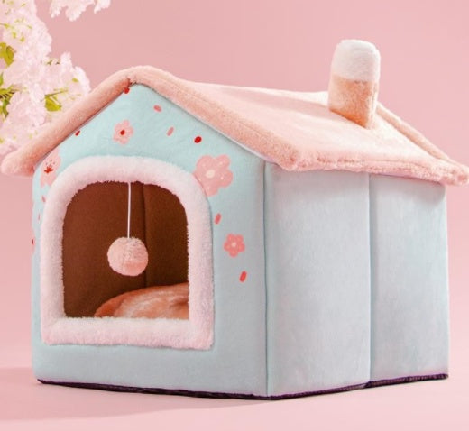Cozy Pet Cave | Winter Pet Shelter Pet Nest | Ectron Online