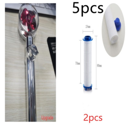 Turbo Propeller Shower Head with Water Saving & High Pressure Flow New Turbo Propeller Shower Head Water | Ectron Online