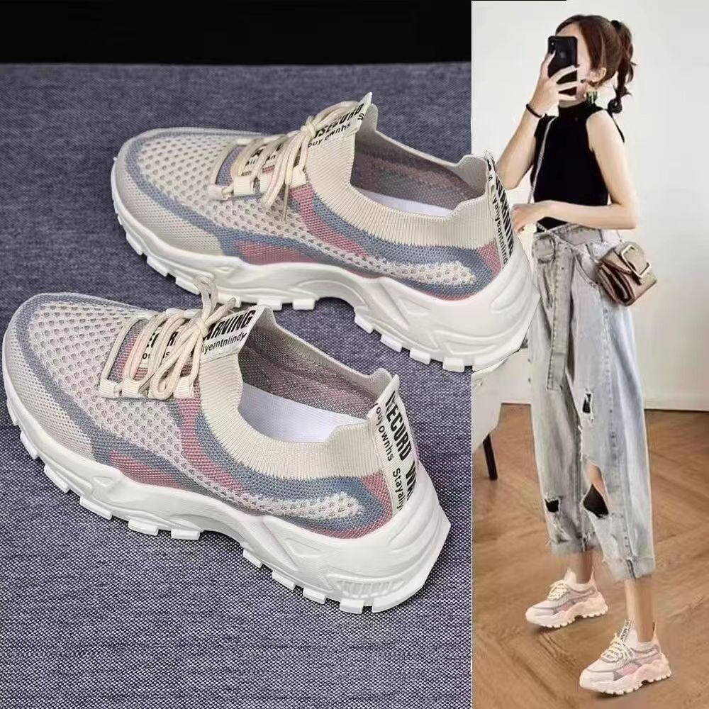 Flyknit Mesh Casual Breathable Sports Shoes Flyknit Mesh Casual Breathable Sports Sh | Ectron Online