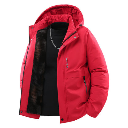Men's Graphene Thickened Cotton-Padded Coat