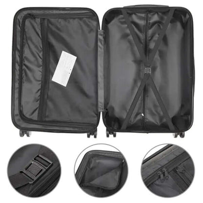 3-in-1 Multifunctional Large Capacity Travel Suitcase - Pearl White 3-in-1 Multifunctional Large Capacity Tr | Ectron Online
