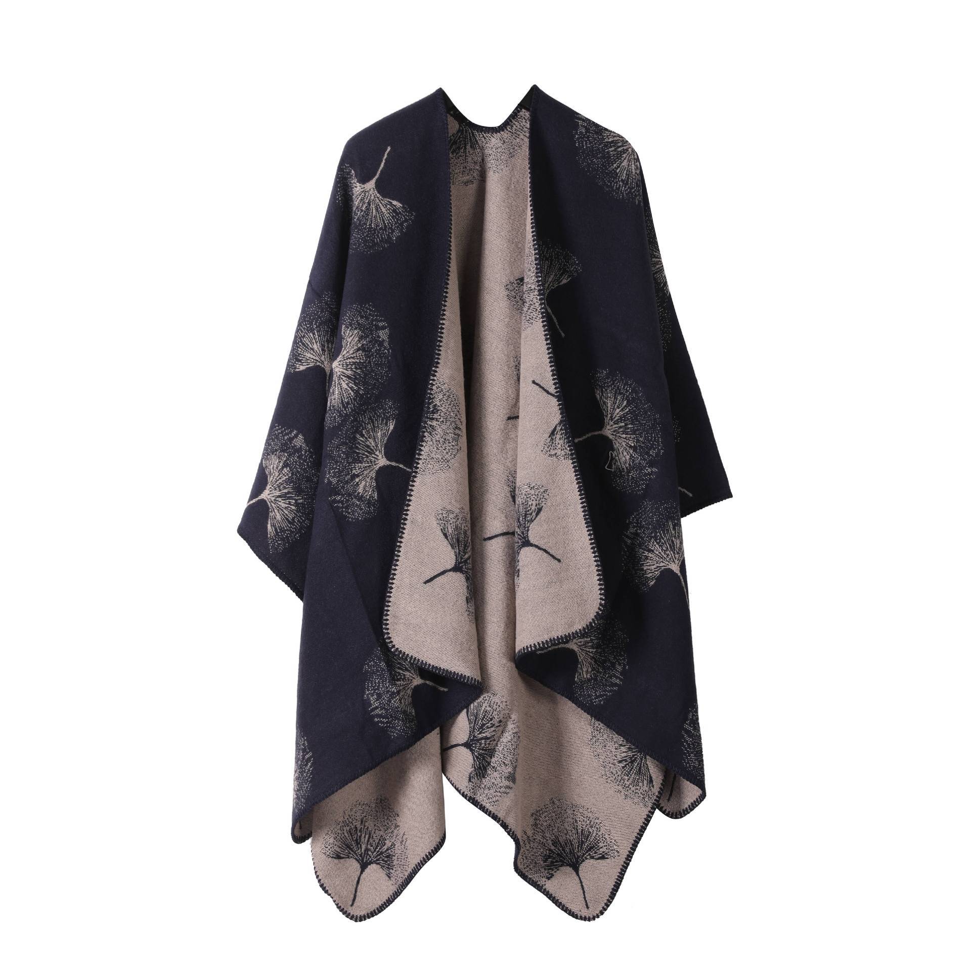 Ginkgo Leaf Shawl - High Sense Summer Fashion Ginkgo Leaf Shawl Summer High Sense | Ectron Online
