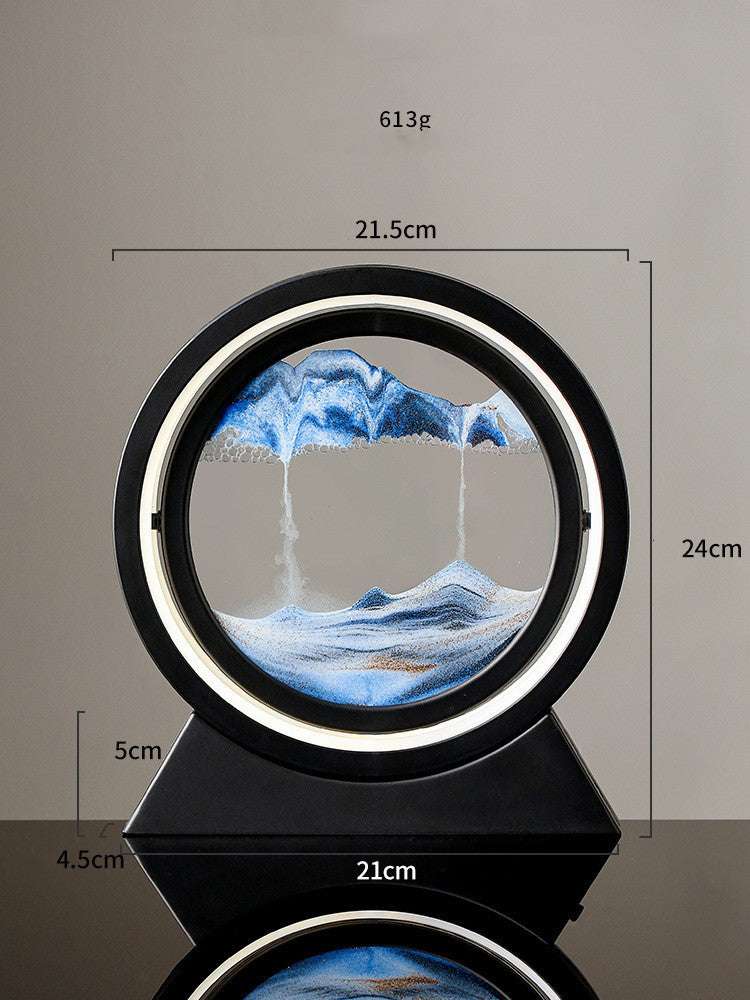 Quicksand Painting Table Lamp - Creative Light Luxury Decor Quicksand Painting Creative Light Luxury | Ectron Online