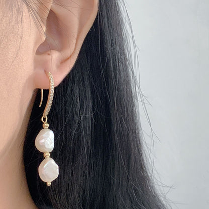 Alexa Freshwater Pearl Earrings