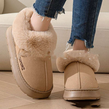Cozy Plush Women’s Slippers – Non-Slip, Faux Fur & Soft Fit Cozy Plush Soft Slippers Shoes For Women | Ectron Online