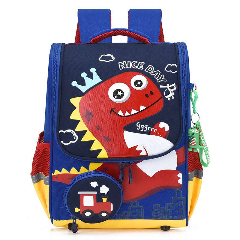 Kids Dinosaur & Space Backpack | Fun Cartoon School Bag for Boys Children's Schoolbag Cartoon Dinosaur Sp | Ectron Online
