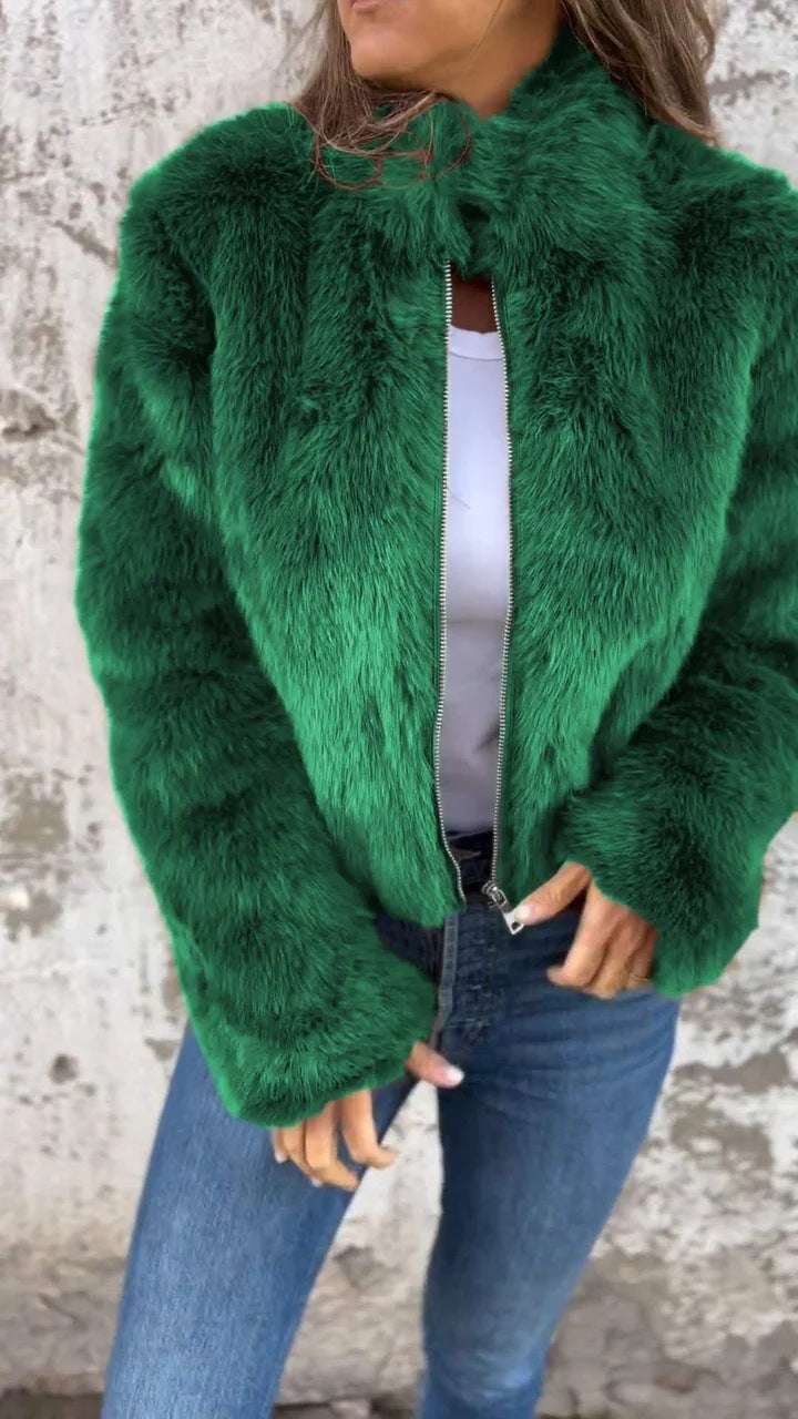 Fashion Stand Collar Plush Jacket Fashion Stand Collar Plush Jacket Winter | Ectron Online