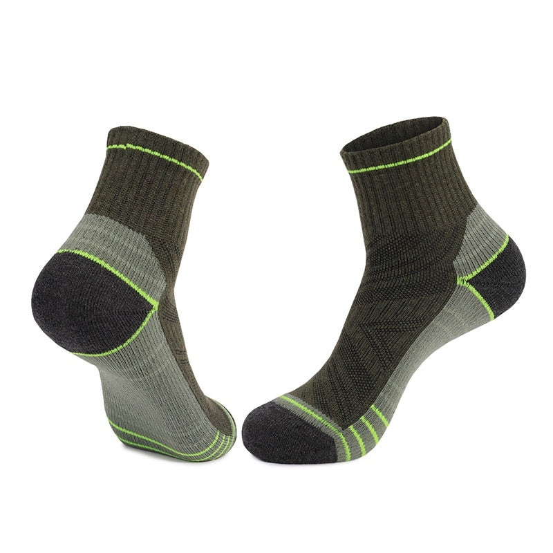 Men's Outdoor Non-slip Wear-resistant Sweat-absorbent Breathable Wool Socks