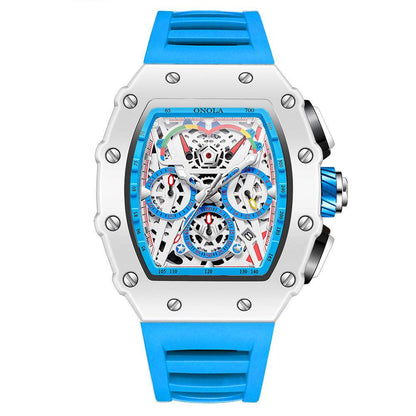 Men's Multifunctional Quartz Watch Multifunctional Fashion Waterproof Quart | Ectron Online