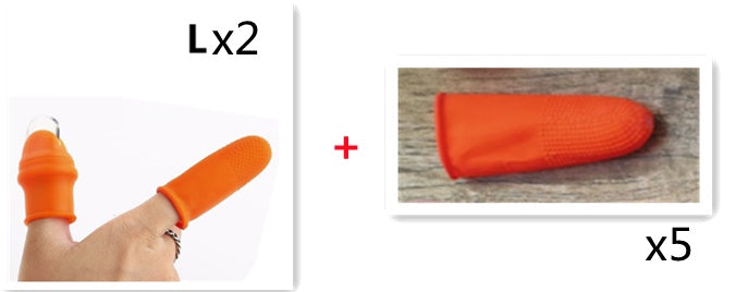{{ brand }} Silicone Thumb Knife – Finger Protector for Cutting & Harvesting Set B - Silicone Thumb Knife Finger Protector Ge