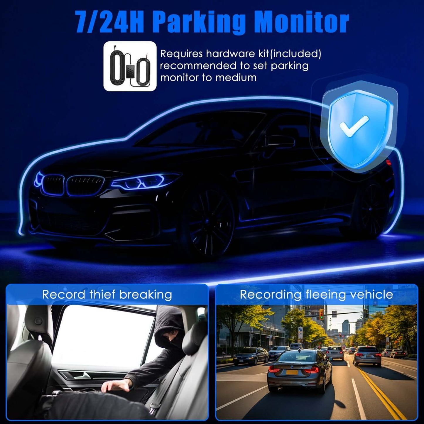 4-Channel 360° Dash Cam with 128GB Card 4 Channel Car Dash Cam With 128G MMC Car | Ectron Online