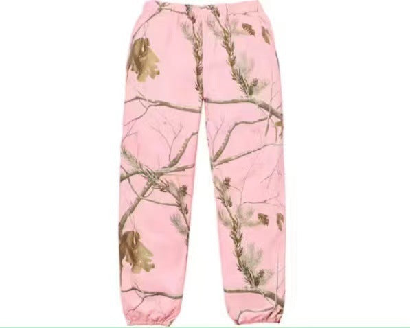 Digital Printed Fleece Couple's Pants Trousers