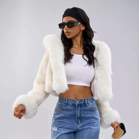 Eco-Friendly Slim-Fit Short Jacket