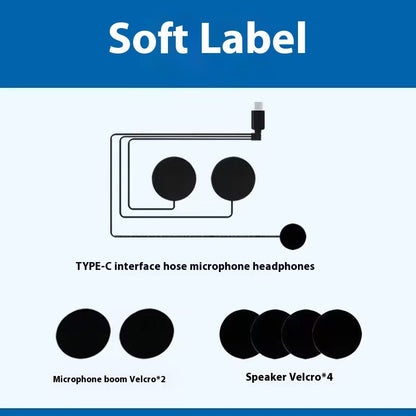 Helmet Bluetooth Headset Y10 Intercom Built-in Integrated Waterproof Motorcycle Take-out Rider Full Face Helmet Half Helmet High Sound Quality