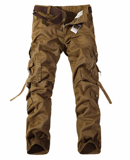 Men's Multi-Pocket Washed Cargo Pants Men's Multi-pocket Cargo Pants Washed Ho | Ectron Online