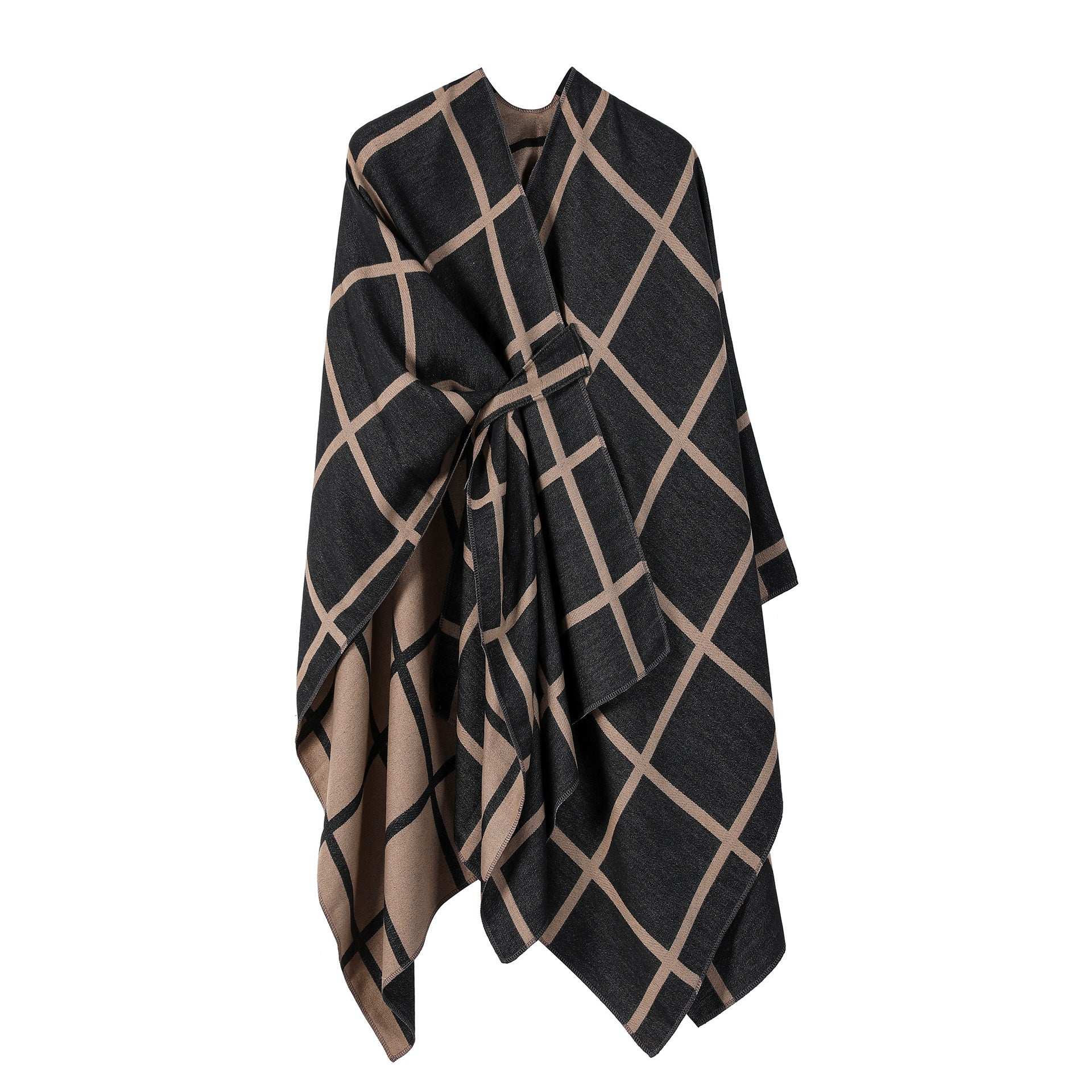 Warm Gingham Check Scarf for Women's Fashion Women's Fashion Gingham Check Warm Scarf | Ectron Online