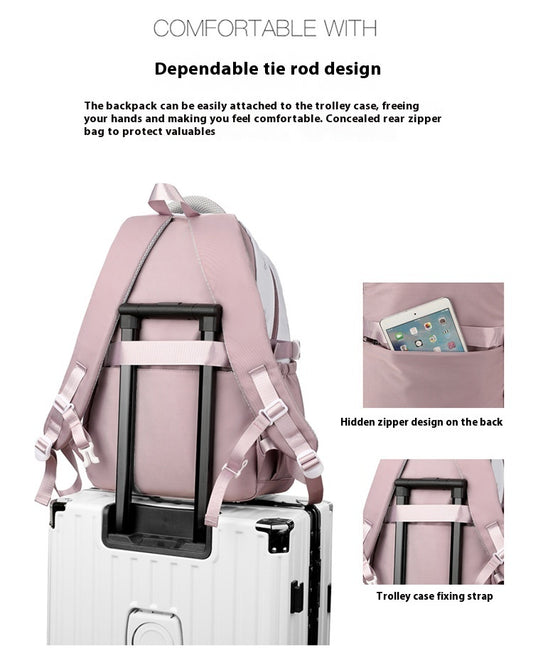 Large Capacity Student Cute And Lightweight Backpack