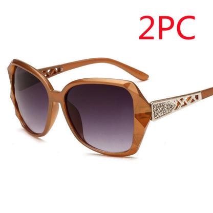 Women's Big Frame Sunglasses Women Retro Sunglasses